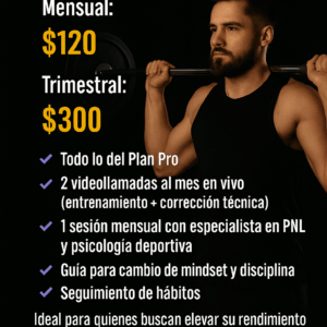 Plan Elite Trimestral